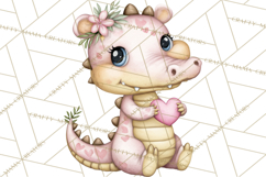 Valentine Jungle Animals PNG, Mini World, Cute Safari Hearts Product Image 4