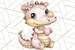 Valentine Jungle Animals PNG, Mini World, Cute Safari Hearts Product Image 4
