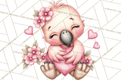 Valentine Jungle Animals PNG, Mini World, Cute Safari Hearts Product Image 2