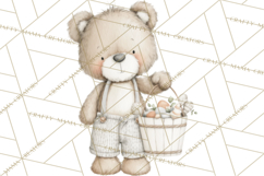 New England Coastal Teddy Bear Nautical Summer Clipart Product Image 2