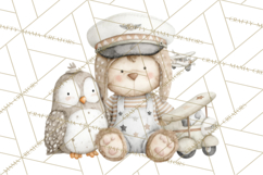 Plush Occupation Animals Career Clipart PNG Product Image 2