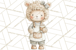 Plush Occupation Animals Career Clipart PNG Product Image 3