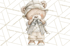 Plush Occupation Animals Career Clipart PNG Product Image 4