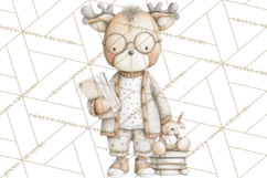 Plush Occupation Animals Career Clipart PNG Product Image 2