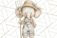 Plush Occupation Animals Career Clipart PNG Product Image 3
