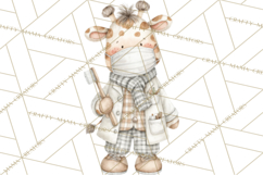 Plush Occupation Animals Career Clipart PNG Product Image 3
