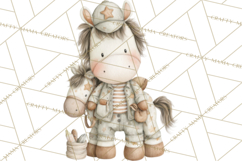 Plush Occupation Animals Career Clipart PNG Product Image 2