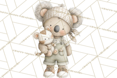 Plush Occupation Animals Career Clipart PNG Product Image 5