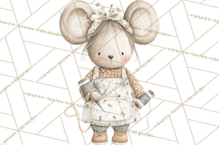 Plush Occupation Animals Career Clipart PNG Product Image 2