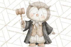 Plush Occupation Animals Career Clipart PNG Product Image 4