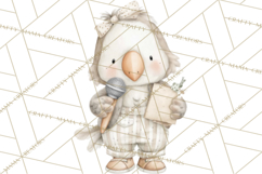 Plush Occupation Animals Career Clipart PNG Product Image 3