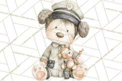Plush Occupation Animals Career Clipart PNG Product Image 3