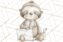 Plush Occupation Animals Career Clipart PNG Product Image 5