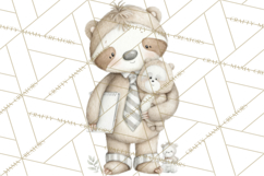 Plush Occupation Animals Career Clipart PNG Product Image 2