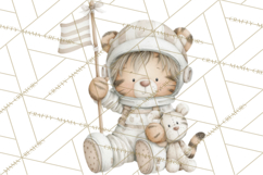Plush Occupation Animals Career Clipart PNG Product Image 2