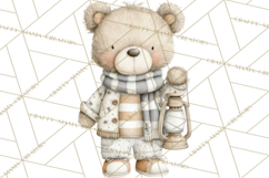 New England Coastal Teddy Bear Nautical Summer Clipart Product Image 4