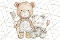 Plush Occupation Animals Career Clipart PNG Product Image 3