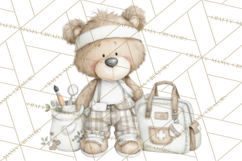 Plush Occupation Animals Career Clipart PNG Product Image 5
