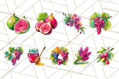 Watercolor Wine Clipart, Drinking Wine Png, Sublimation Product Image 4