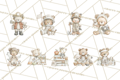 Plush Occupation Animals Career Clipart PNG Product Image 9