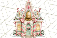 Candy Christmas Village PNG, Enchanted Christmas Decorations Product Image 5