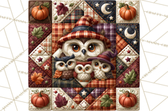 Halloween Quilt Square Patterns PNG Clipart Product Image 2