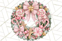Candy Christmas Village PNG, Enchanted Christmas Decorations Product Image 3