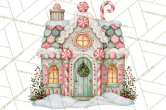 Candy Christmas Village PNG, Enchanted Christmas Decorations Product Image 3