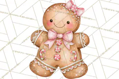 Candy Christmas Village PNG, Enchanted Christmas Decorations Product Image 5