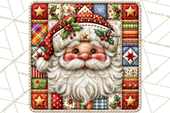 Christmas Quilt Square Patterns PNG Product Image 2