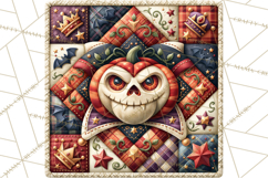 Halloween Quilt Square Patterns PNG Clipart Product Image 2