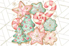 Candy Christmas Village PNG, Enchanted Christmas Decorations Product Image 3