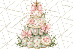 Candy Christmas Village PNG, Enchanted Christmas Decorations Product Image 2