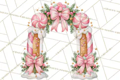 Candy Christmas Village PNG, Enchanted Christmas Decorations Product Image 4