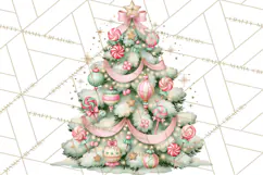 Candy Christmas Village PNG, Enchanted Christmas Decorations Product Image 3