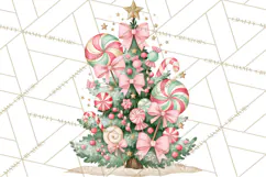 Candy Christmas Village PNG, Enchanted Christmas Decorations Product Image 5