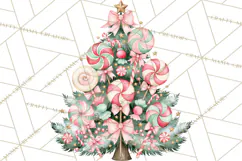 Candy Christmas Village PNG, Enchanted Christmas Decorations Product Image 3