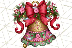 Bright Candy Christmas Village PNG, Whimsical Christmas Product Image 2