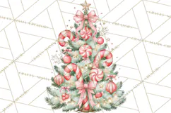 Candy Christmas Village PNG, Enchanted Christmas Decorations Product Image 3