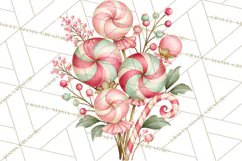 Candy Christmas Village PNG, Enchanted Christmas Decorations Product Image 4