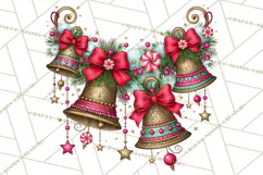 Bright Candy Christmas Village PNG, Whimsical Christmas Product Image 3