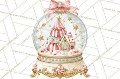 Candy Christmas Village PNG, Enchanted Christmas Decorations Product Image 3