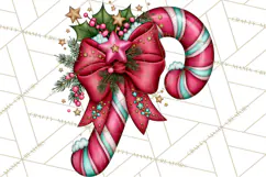 Bright Candy Christmas Village PNG, Whimsical Christmas Product Image 2