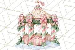 Candy Christmas Village PNG, Enchanted Christmas Decorations Product Image 4