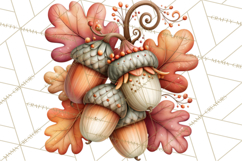 Fall Teacher School Supplies Clipart PNG Product Image 2