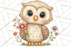 Spring Woodland Critter Clipart PNG, Spring Png Product Image 2