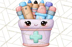 School Nurse Kawaii Clipart Product Image 4