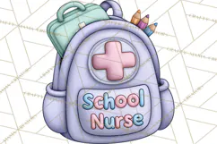 School Nurse Kawaii Clipart Product Image 3