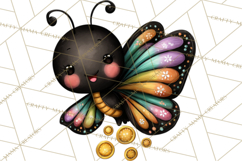 Cute St Patricks Day Bugs Clipart, St. Paddy Png Files Product Image 2