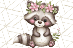 Spring Woodland Critter Clipart PNG, Spring Png Product Image 3